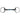 horka BUSTRENS GEBROKEN SWEET IRON 14 MM MASSIEF